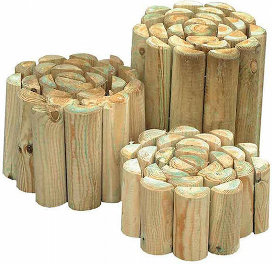 Showood Wooden Garden Hedge in Beige Colour 20cm x 2m