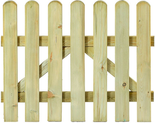 Showood Ξύλινος Φράχτης σε Μπεζ Χρώμα 80cm x 1.8m