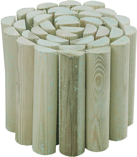Showood Wooden Garden Hedge in Beige Colour 20cm x 1.8m