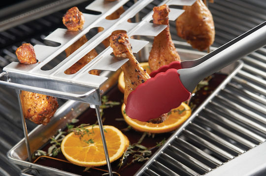 Broil King 64152 Βάση Ψησίματος για Κοτόπουλο από Ανοξείδωτο Ατσάλι