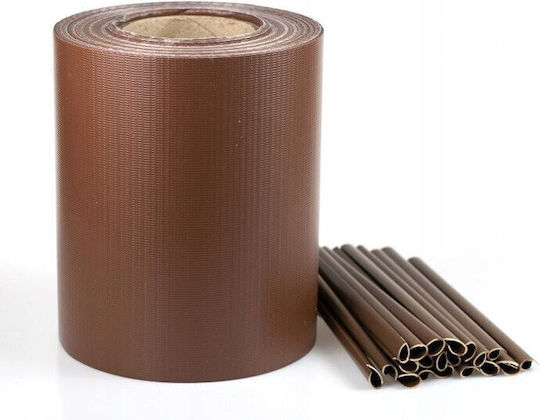 Cellfast Bordură de Grădină din Plastic în Culoarea Maro x19cm