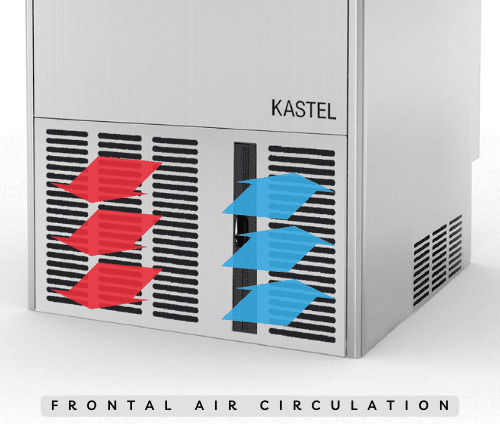 Kastel Παγομηχανή mit Tagesproduktion von 45kg KV 45/16