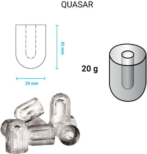 ITV Ice Makers Quasar NGQ130 Ice Machine with Stirring Mode and Daily Production 111kg
