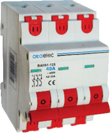 Aca Τριπολικός Διακόπτης Ράγας 400V 40A