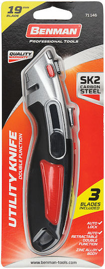 Benman Folding Knife Security with Blade Width 19mm