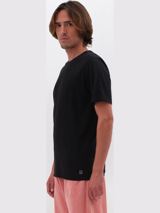 T-shirt Μαυρο
