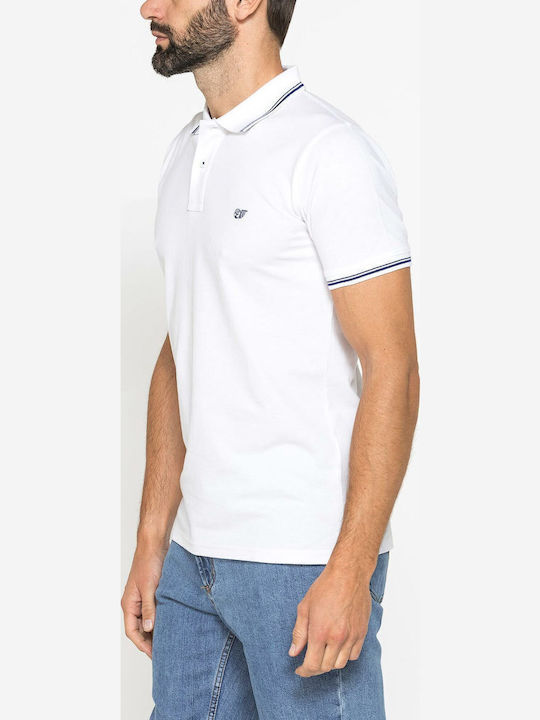 Polo Bluză cu mânecă scurtă White
