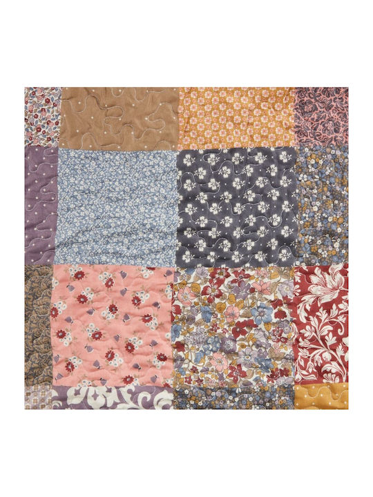Κουβερλί Μονό από Πολυεστέρα Multicolored 140x200cm