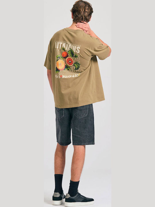 T-shirt Χακί