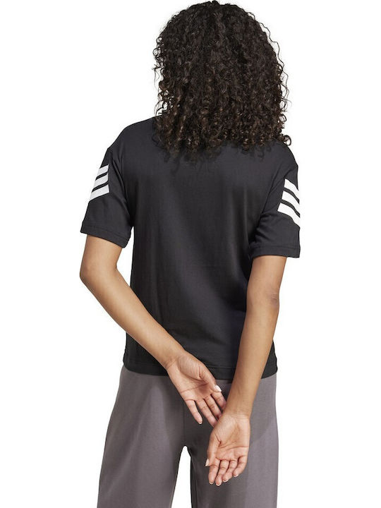 adidas Future Icons 3-Stripes T-Shirt Black
