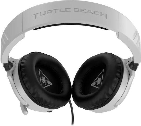 Turtle Beach Recon 70 Over Ear Căști Gaming cu Conectivitate 3,5 mm Alb pentru Nintendo Switch PC PS4 PS5 XBOX