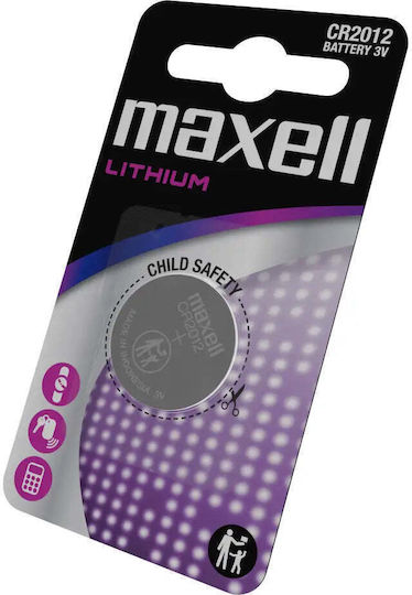 Maxell Cr2012 3v Lithium Button Battery
