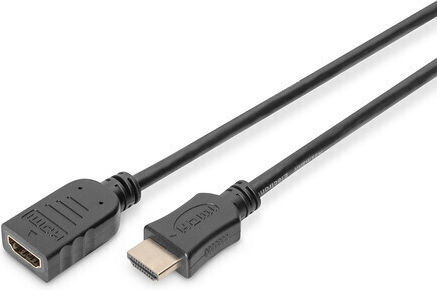 Digitus HDMI 1.4 High Speed 1080p 120Hz Cable HDMI Male - HDMI Female 2m Black