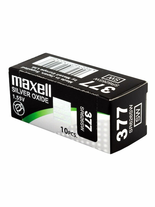 Maxell Μπαταρία Silver Oxide Ρολογιών SR66 1τμχ