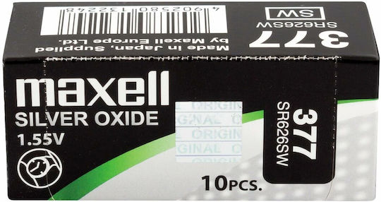 Maxell Batterie Silber-Oxid für Uhren SR66 1Stück