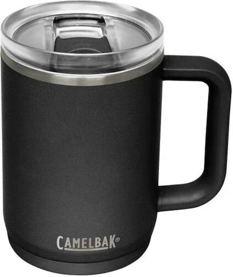Camelbak Ποτήρι Θερμός Ανοξείδωτο BPA Free 500ml Μαύρο