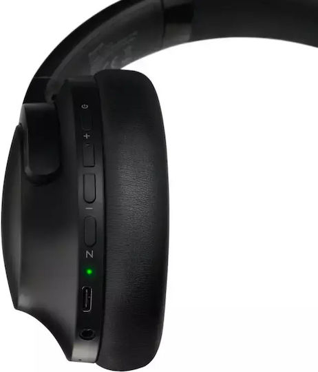 Panasonic RB-HX330B Ασύρματα / Ενσύρματα Over Ear Ακουστικά και Quick Charge Μαύρα