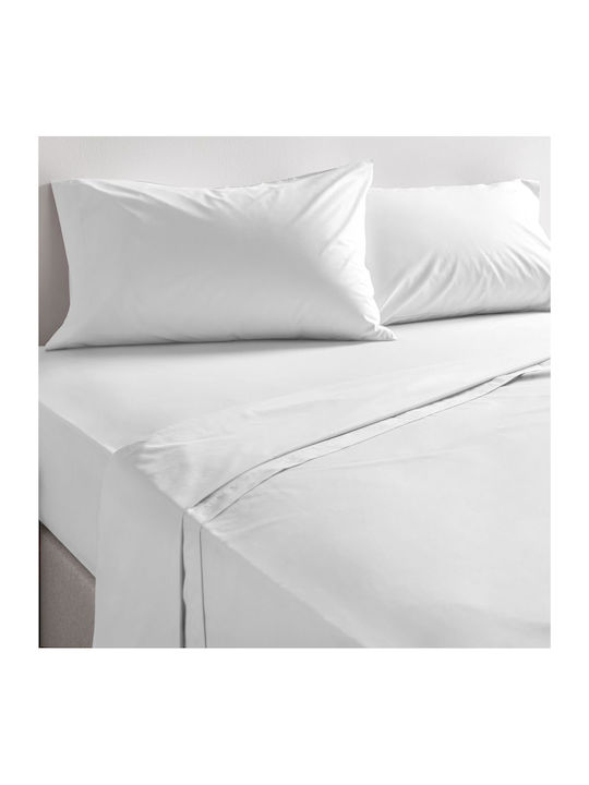 Αιγαίον Παπλωματοθήκη Υπέρδιπλη 230x250 Floret White
