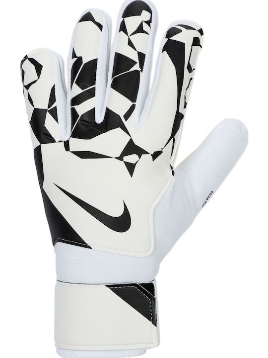 Nike Match Γάντια Τερματοφύλακα Ενηλίκων Λευκά