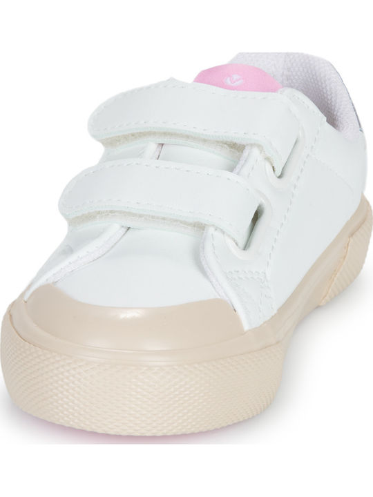 Kinder Sneakers mit Klettverschluss Weiß