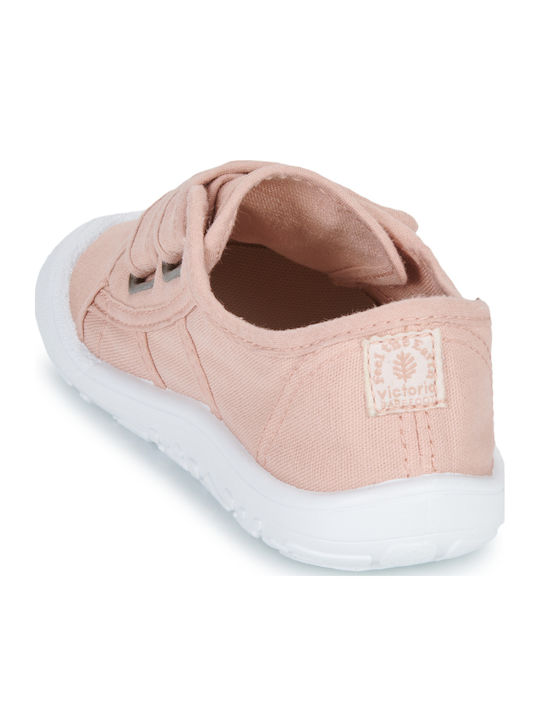 Kinder Sneakers mit Klettverschluss Rosa