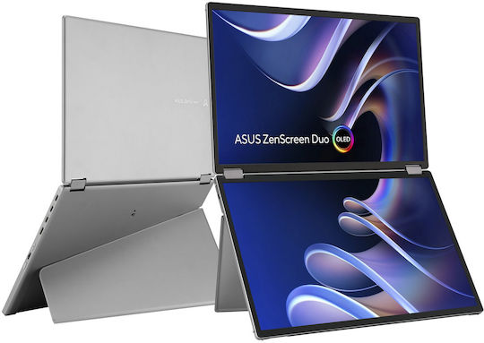 Asus ZenScreen Fold OLED MQ149CD OLED HDR Portable Monitor 14" FHD 1920x1200 Silver