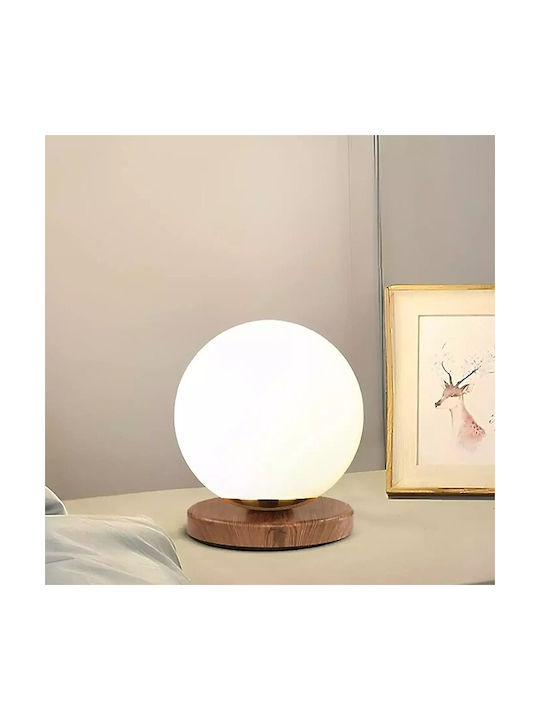 Megapap Onda Decorative Lamp with Socket for Bulb E27 White