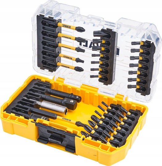 DEWALT Σετ 38 Μύτες Κατσαβιδιού Σταυρός / Αστέρι / Τετράγωνο