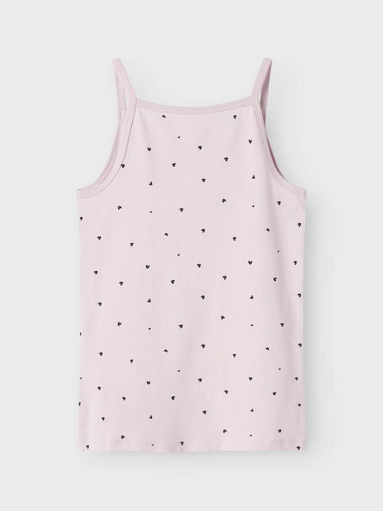 Name It Set of Kids' Undershirts Sleeveless Winsome Orchid 2pcs