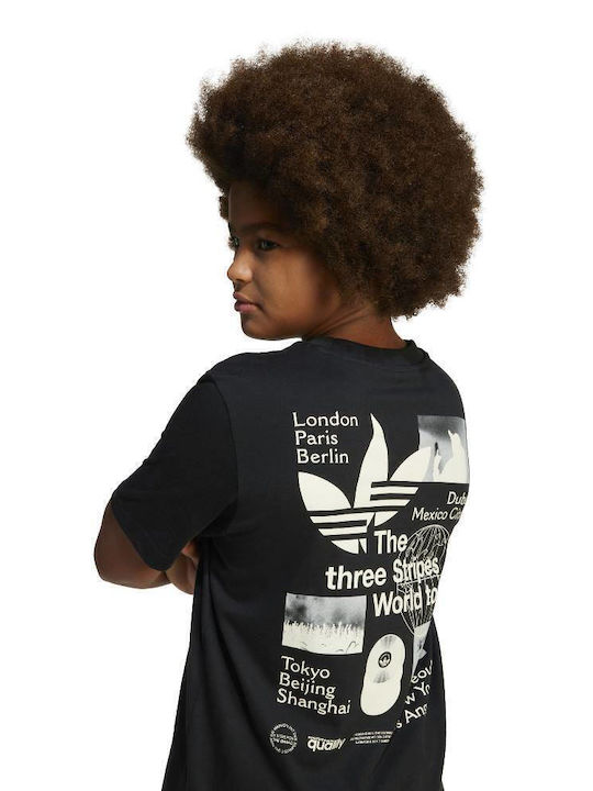 Kinder-T-Shirt Black Hero