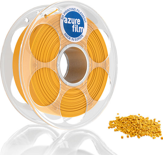 Azurefilm Filament Pentru Imprimante 3D PLA 1.75mm Portocaliu Neon 1kg 1 Bucată Bobină