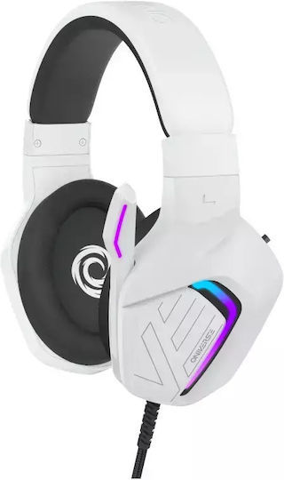 Oniverse Meteor Căști Gaming Over Ear Cu Conectivitate 3,5 Mm USB Alb Pentru Nintendo Switch PC PS4 PS5 XBOX