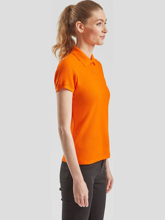 Fruit of the Loom Women's Short Sleeve Promotional T-Shirt Orange