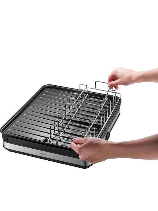 Gefu Scurgător de Chiuvetă Inox Negru 36x30.5x18cm