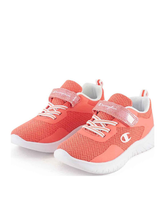Softy Evolve K Αθλητικά Παιδικά Παπούτσια Running με Σκρατς Κόκκινα