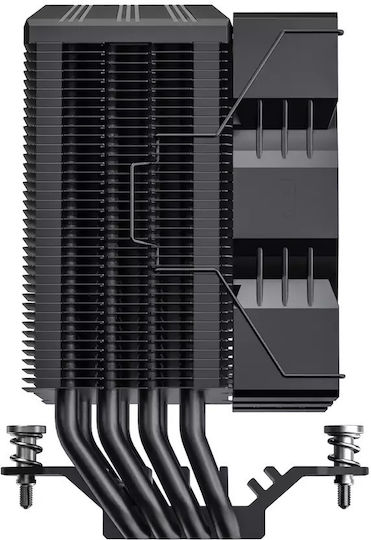 Redragon CC-1014 Cooler Procesor pentru Socket /A/M/4/ /A/M/5/ /1/2/0/0/ /1/1/5/x/ /1/7/0/0/ cu RGB Iluminare