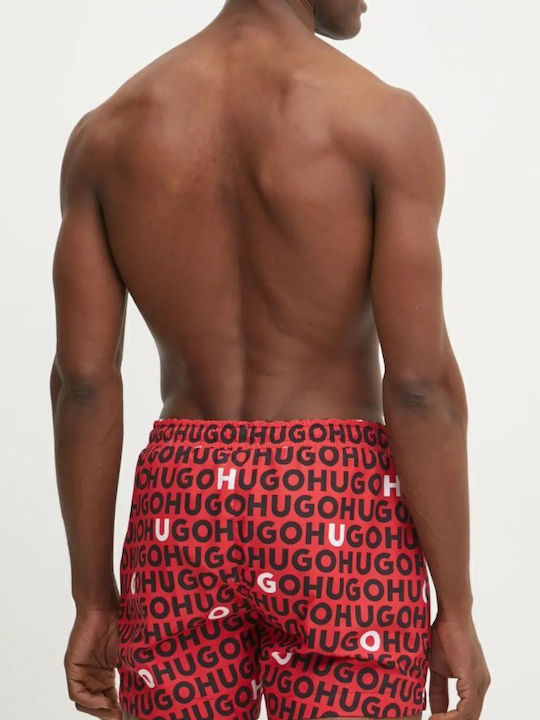 Tortuga Men's Swimwear Shorts Red With Patterns
