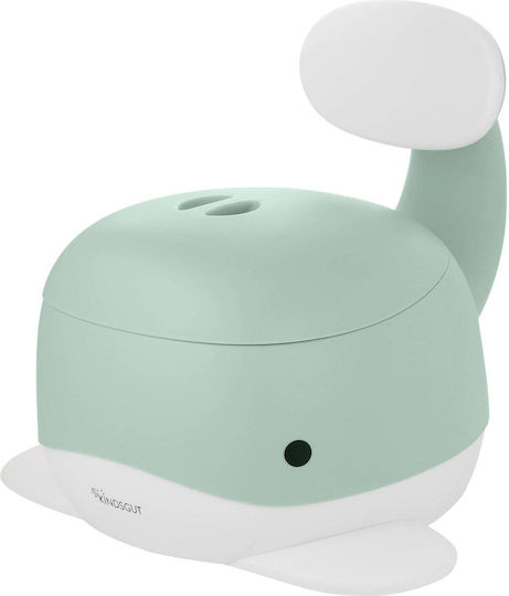 Kindsgut Potties Toilet Whale with Lid Green