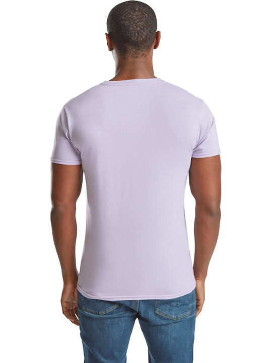 Fruit of the Loom Iconic 150 Men's Short Sleeve Promotional T-Shirt Soft Lavender