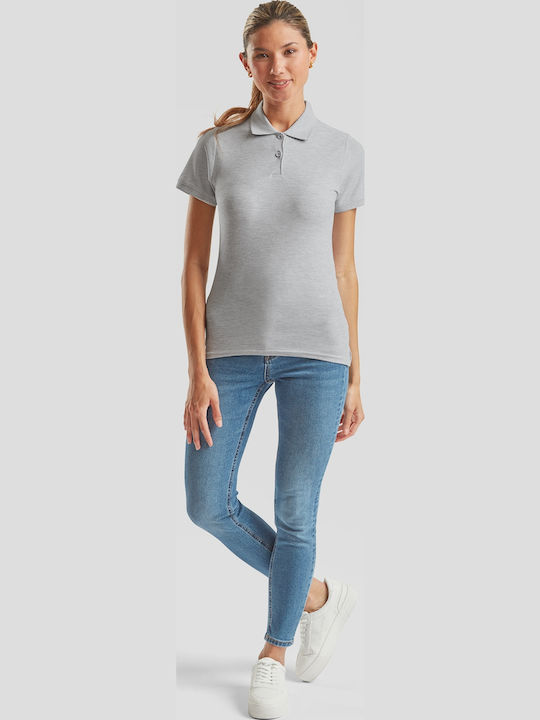 Fruit of the Loom Women's Short Sleeve Promotional T-Shirt Heather Grey