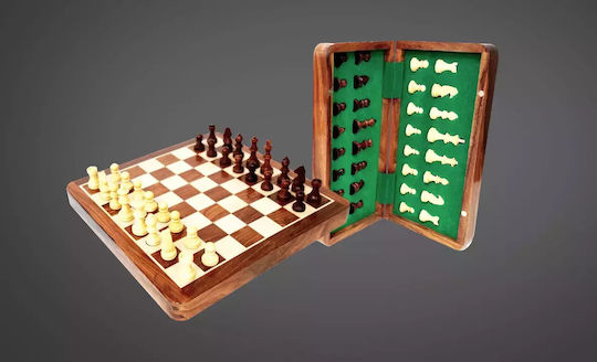 Kaissa Magnetisch Schach aus Holz