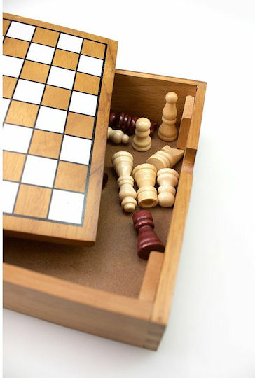 Tactic Ξύλινα Πιόνια για Σκάκι Λευκό / Μαύρο