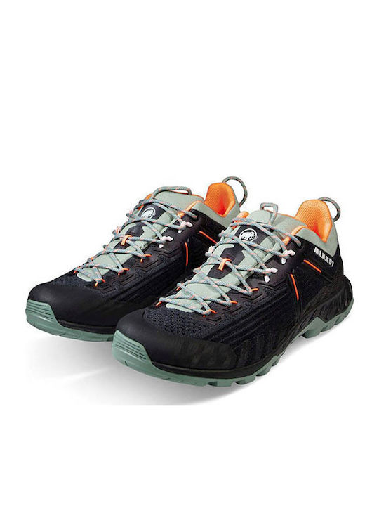 Mammut Alnasca Knit Iii Γυναικεία Ορειβατικά Παπούτσια Μαύρα