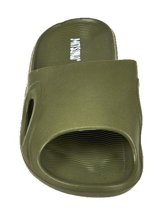 Men's Khaki Slides