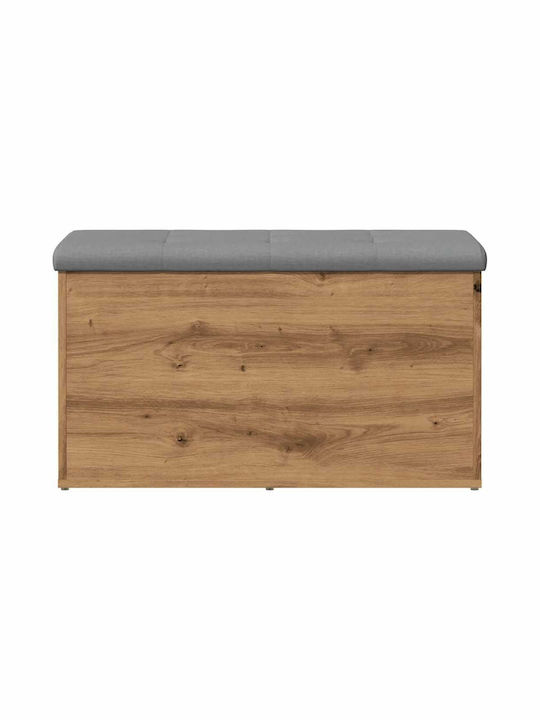 vidaXL Dekorative Truhe Hölzernes Braun 82x42x45cm