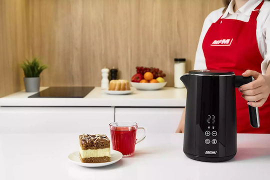 MPM Fierbător 1.5lt 2200W Negru