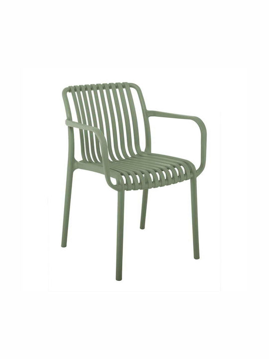 Gartenstühle Polypropylen Moda Grüne E3800,4 57x58x80cm