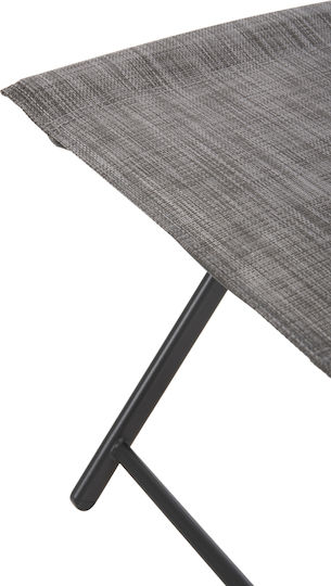 Outdoor Chair Metallic Mag Grey 4pcs 45x51x81cm