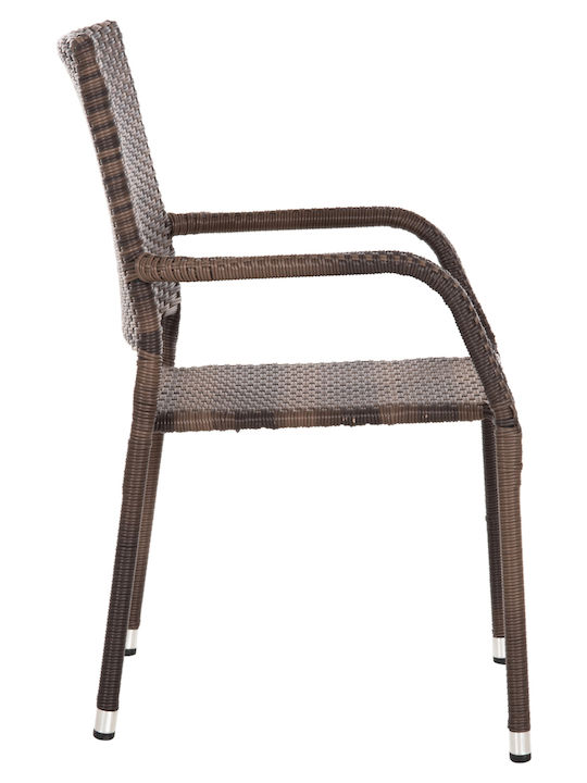 Scaun De Exterior Rattan Morner Maro 55x58x87cm