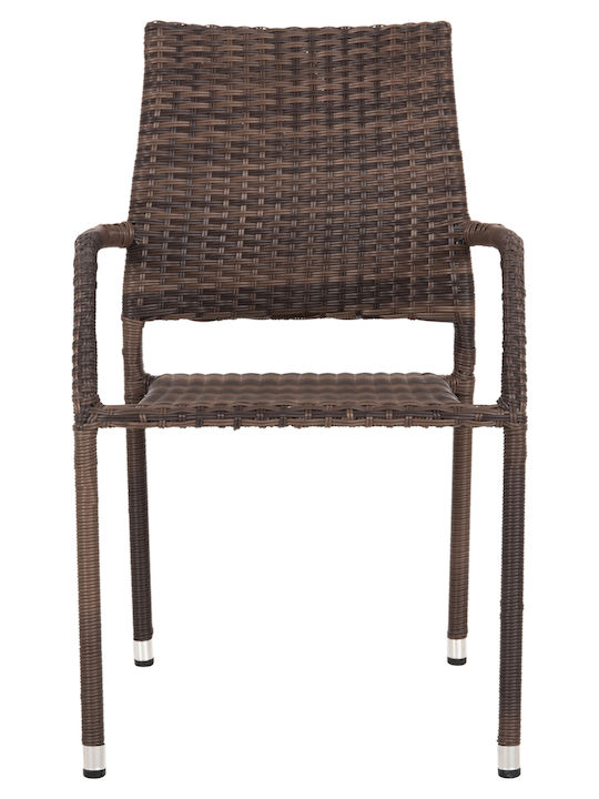 Scaun De Exterior Rattan Morner Maro 55x58x87cm